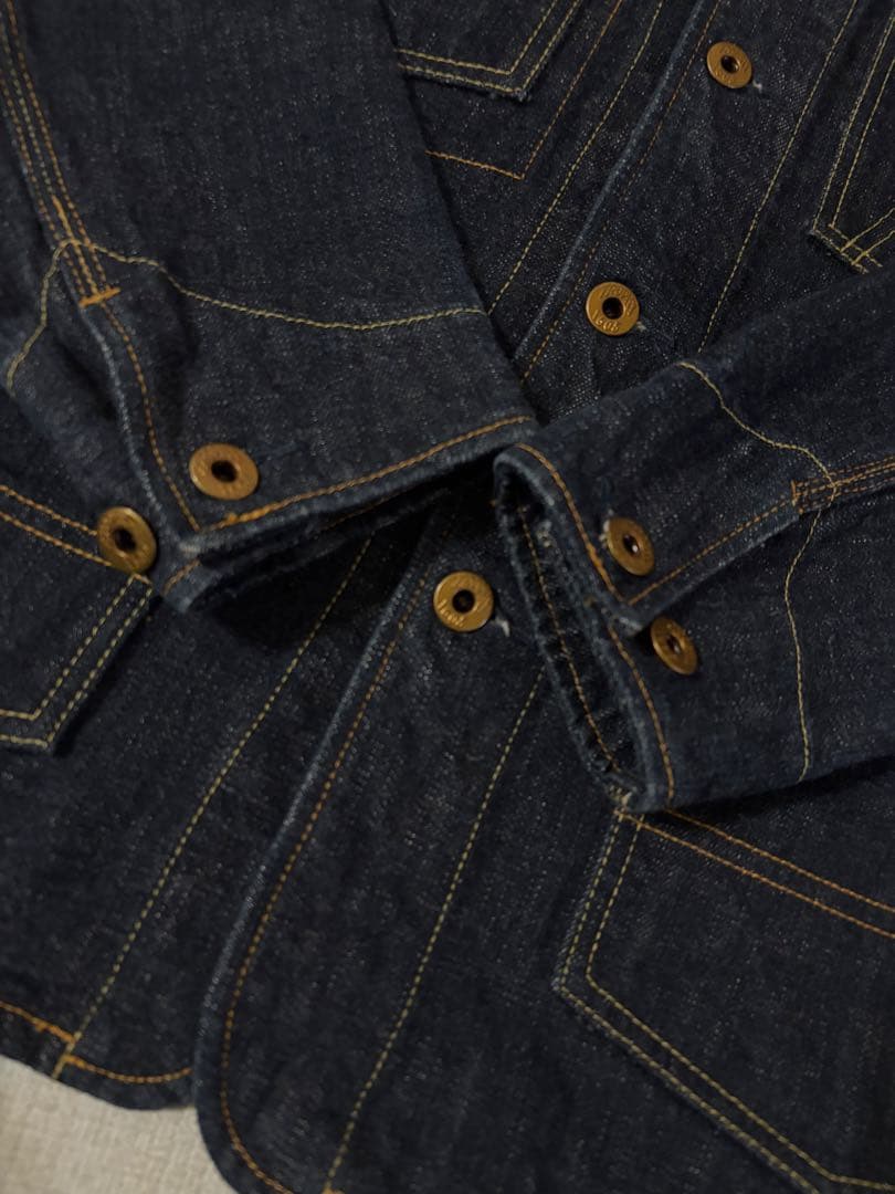 銀輪旅人Trophy Clothing ダートデニムカバーオール