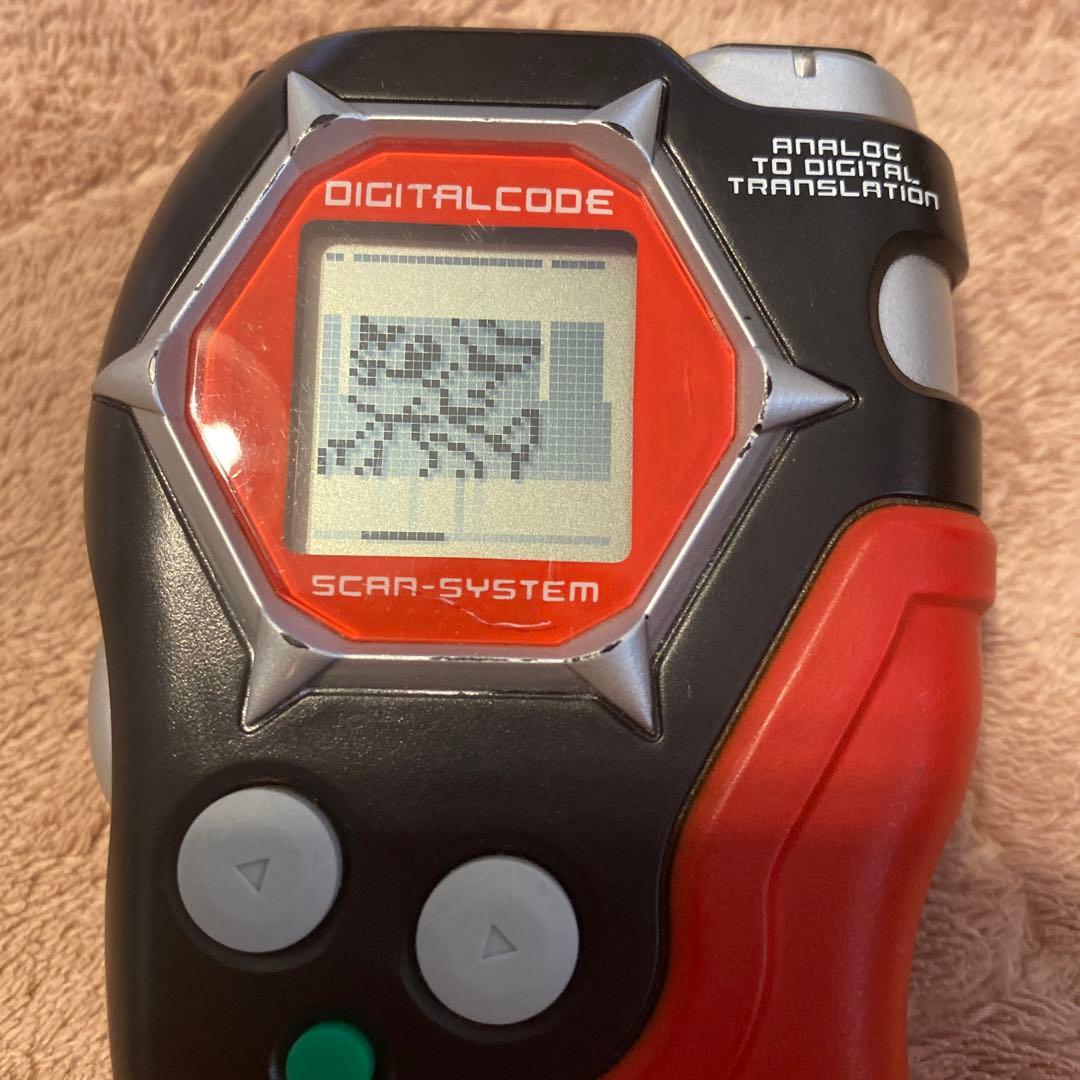 デジモンフロンティア ディースキャナー デジヴァイス レッド
