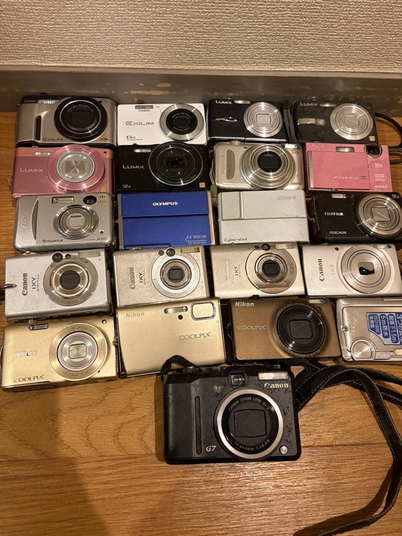 コンパクトデジタルカメラセット まとめ 21台 - メルカリ