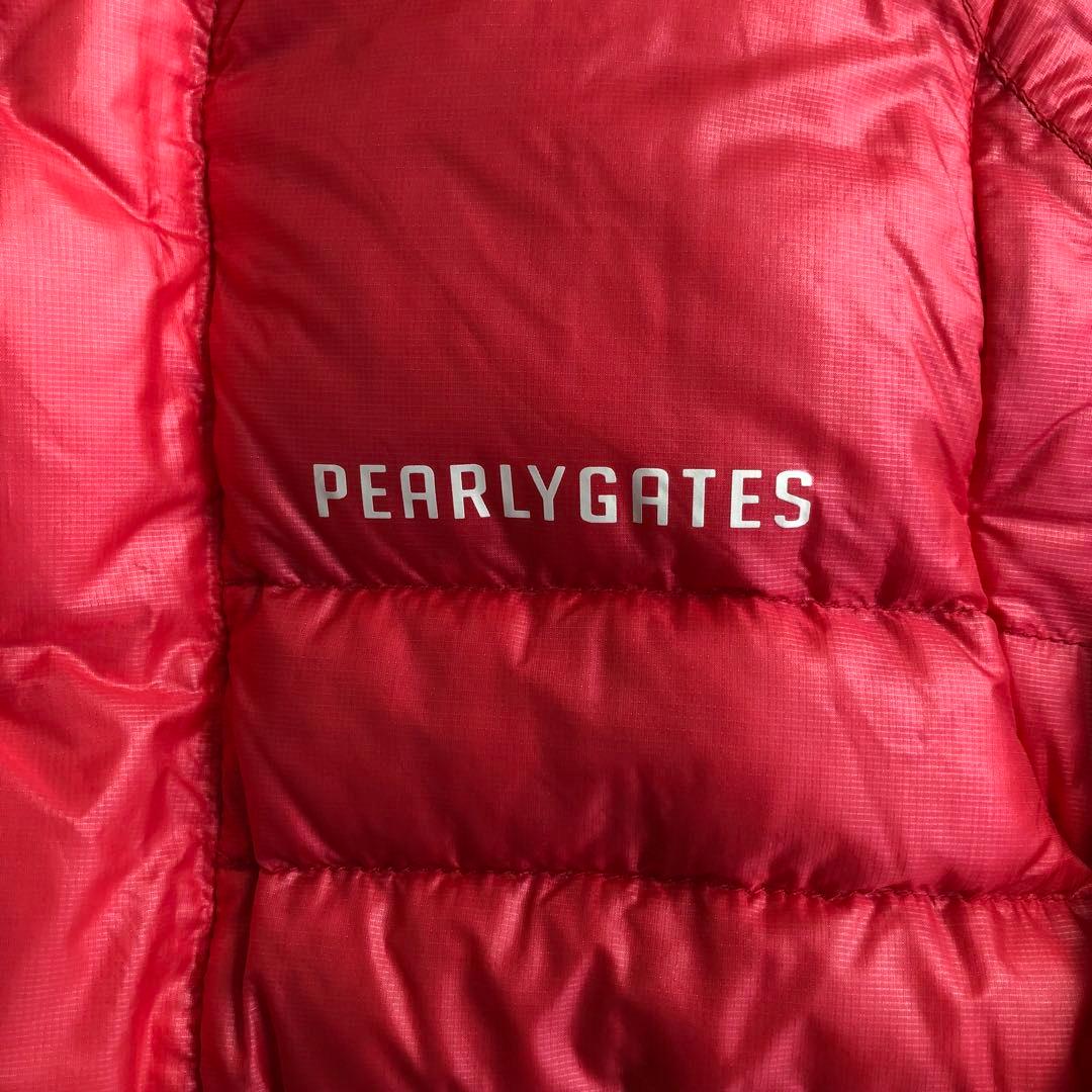 PEARLY GATESパーリーゲイツ2WAYダウンジャケットピンク