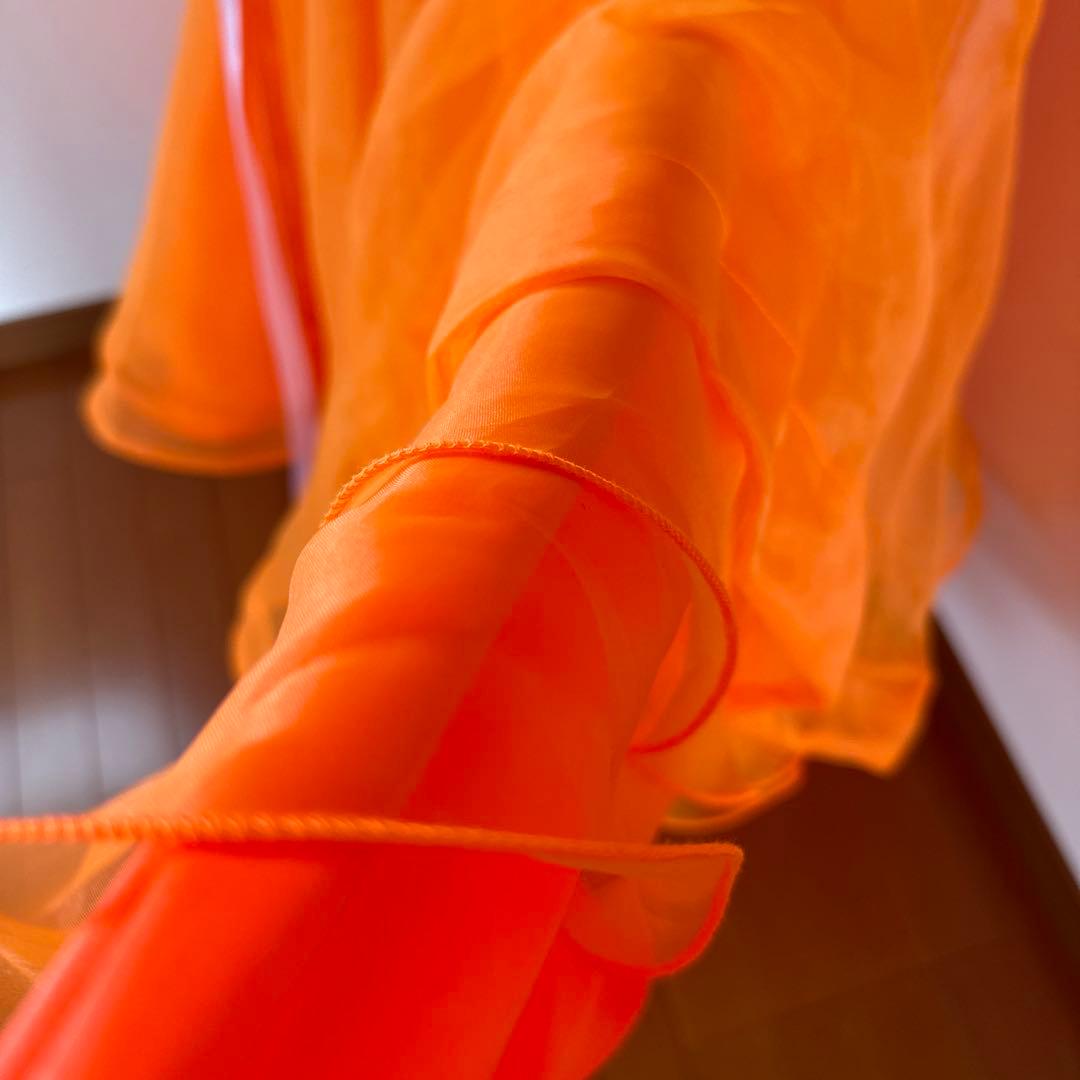 スタンダードドレス　オレンジ　M