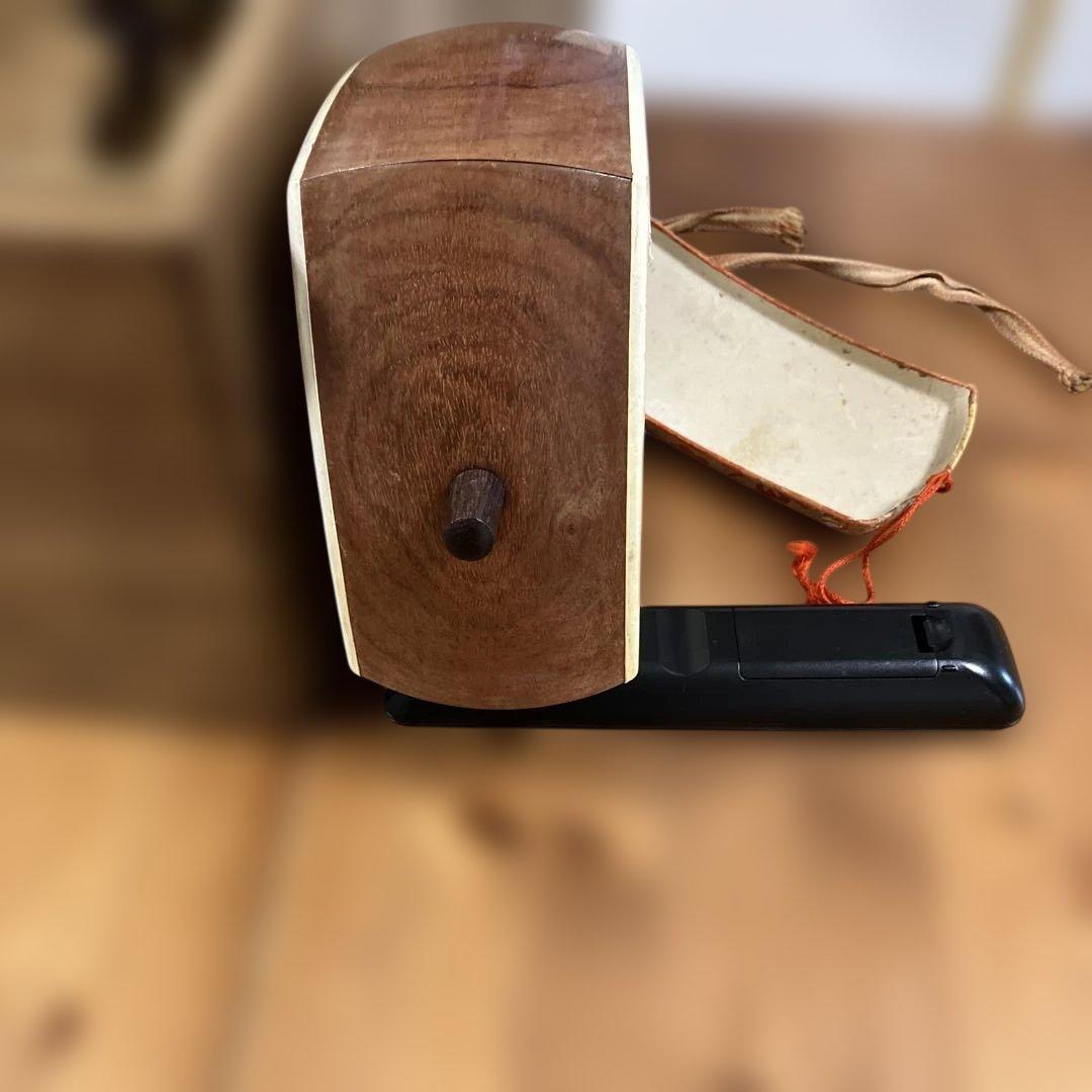 昭和レトロ　三味線　撥　細棹　骨董　アンティーク　レア