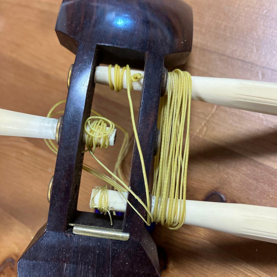 昭和レトロ　三味線　撥　細棹　骨董　アンティーク　レア
