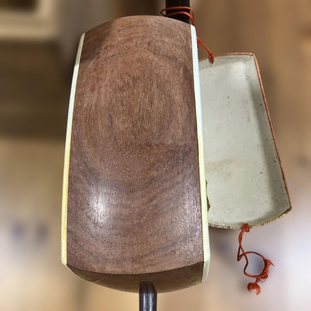 昭和レトロ　三味線　撥　細棹　骨董　アンティーク　レア