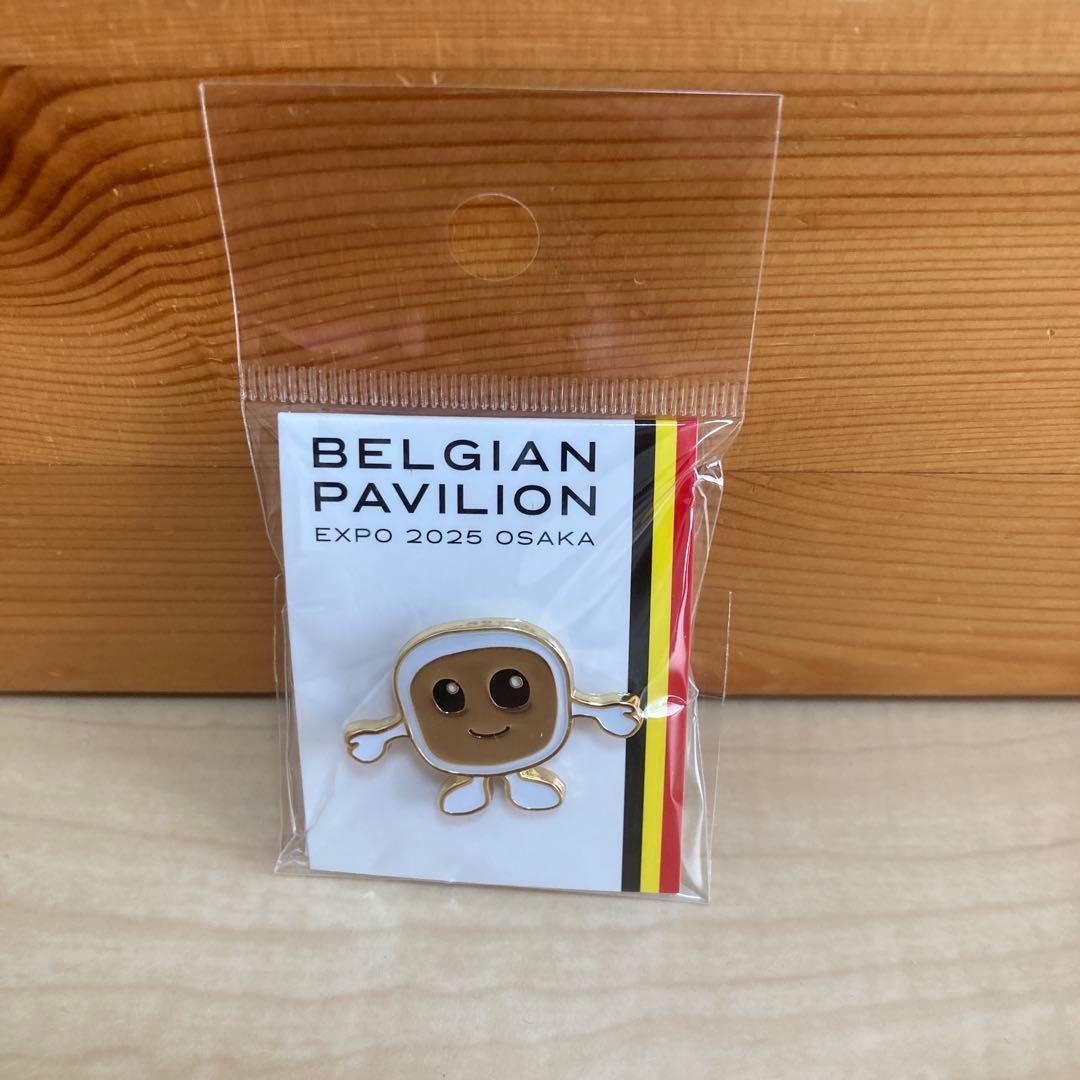 EXPO 大阪万博限定 ベルギー館 ピンバッジ ベルベル - メルカリ