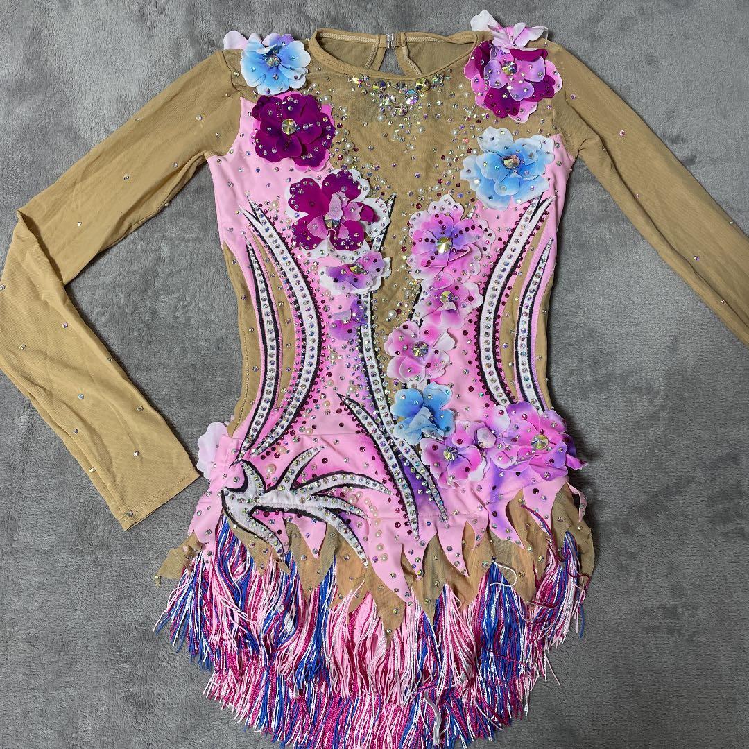 お得　お値下げ☆オーダーメイド☆新体操レオタード☆チャコットタイツ付き