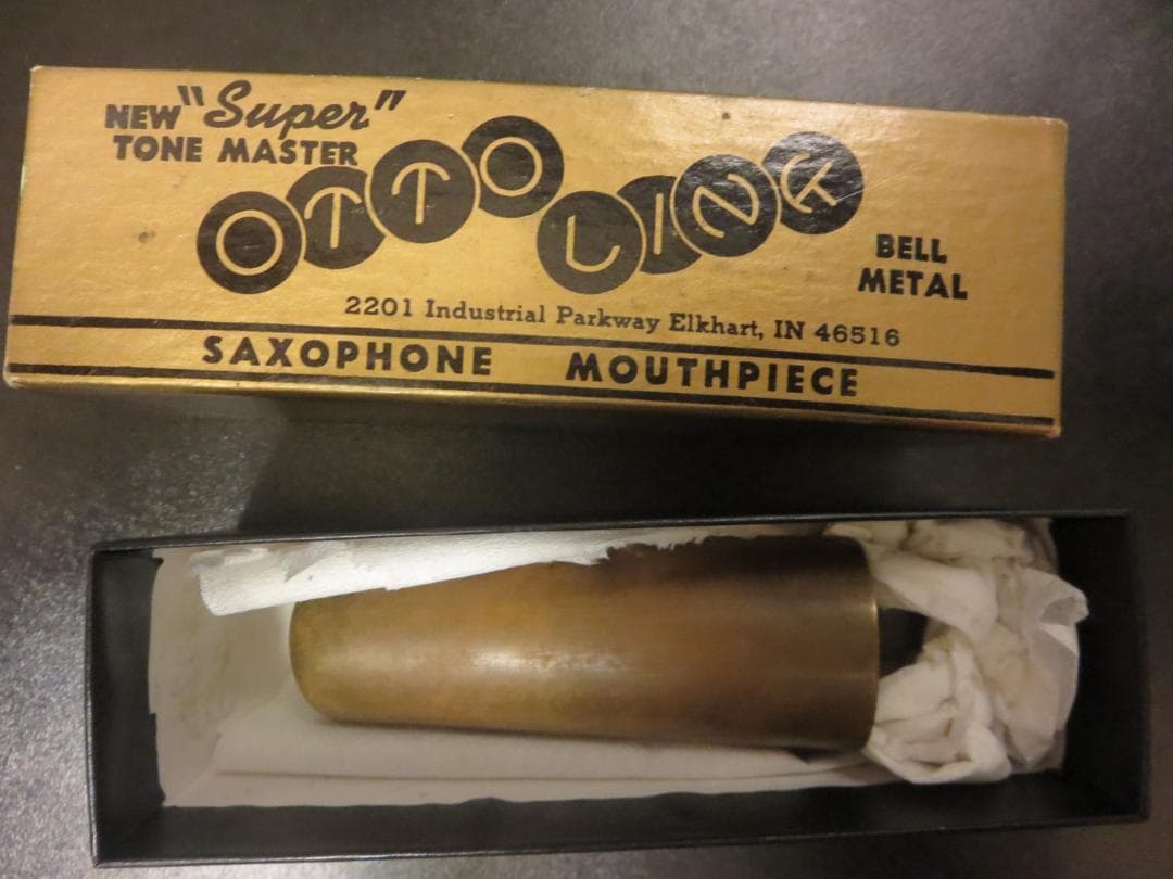 テナーサックス　マウスピース　Otto Link メタル　7☆