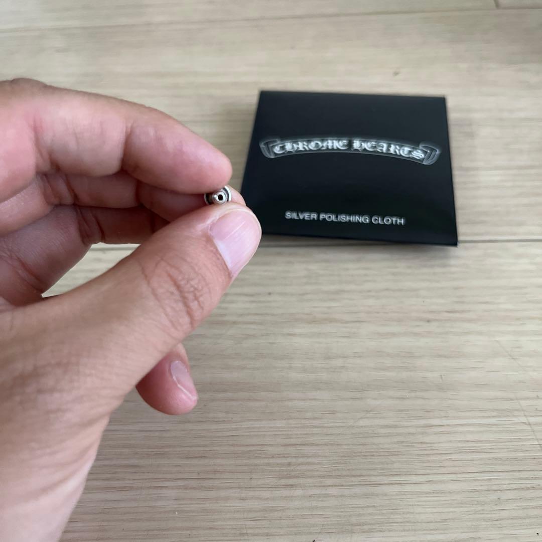 CHROME HEARTS シルバーポリッシングクロス 7cm x 14cm