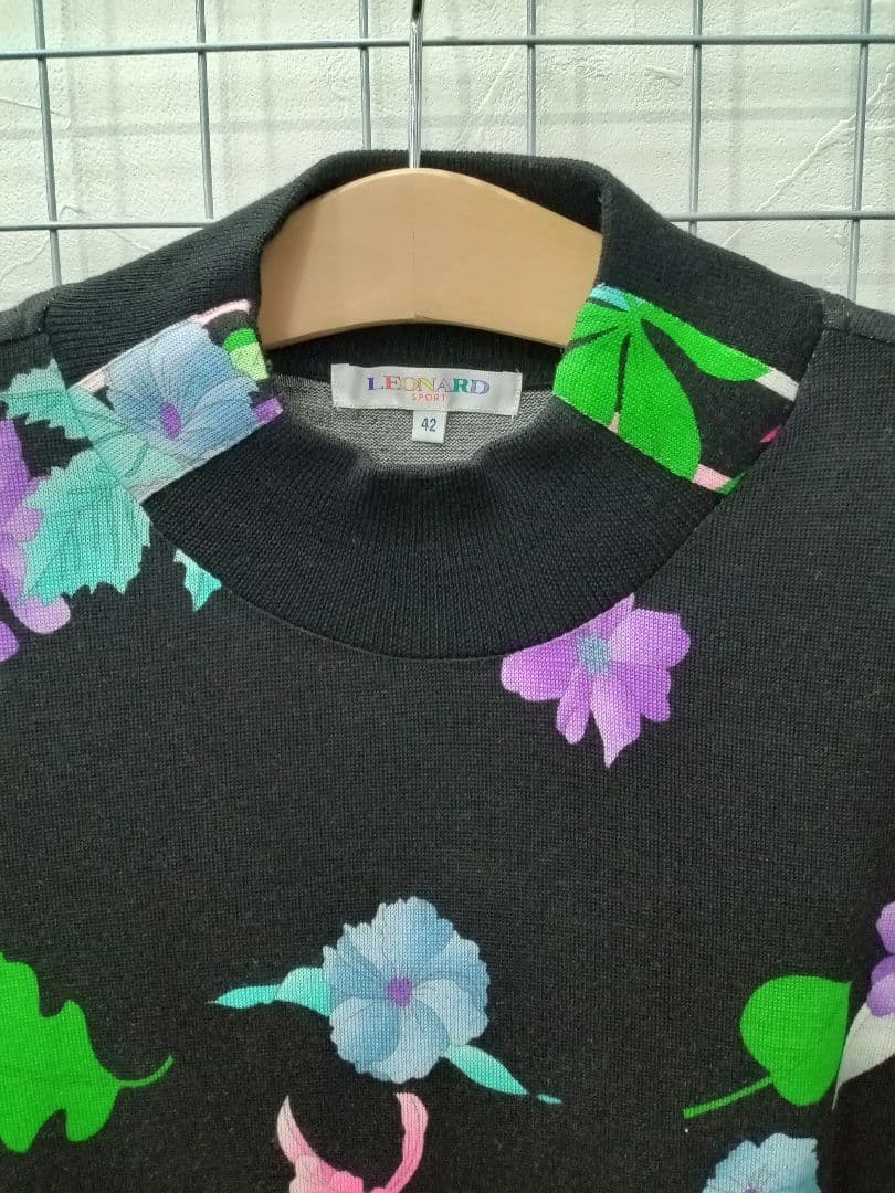 再値下げ❗美品❗ LEONARD SPORT　レオナール　ニットワンピース
