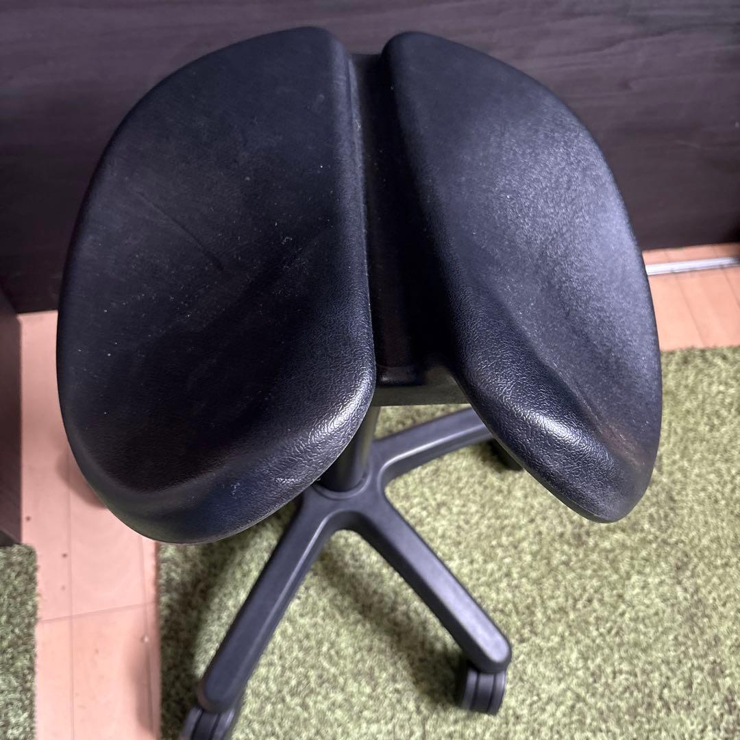 Salli Saddle Chair 高さ黒 肩こり　腰痛　楽天　¥44800
