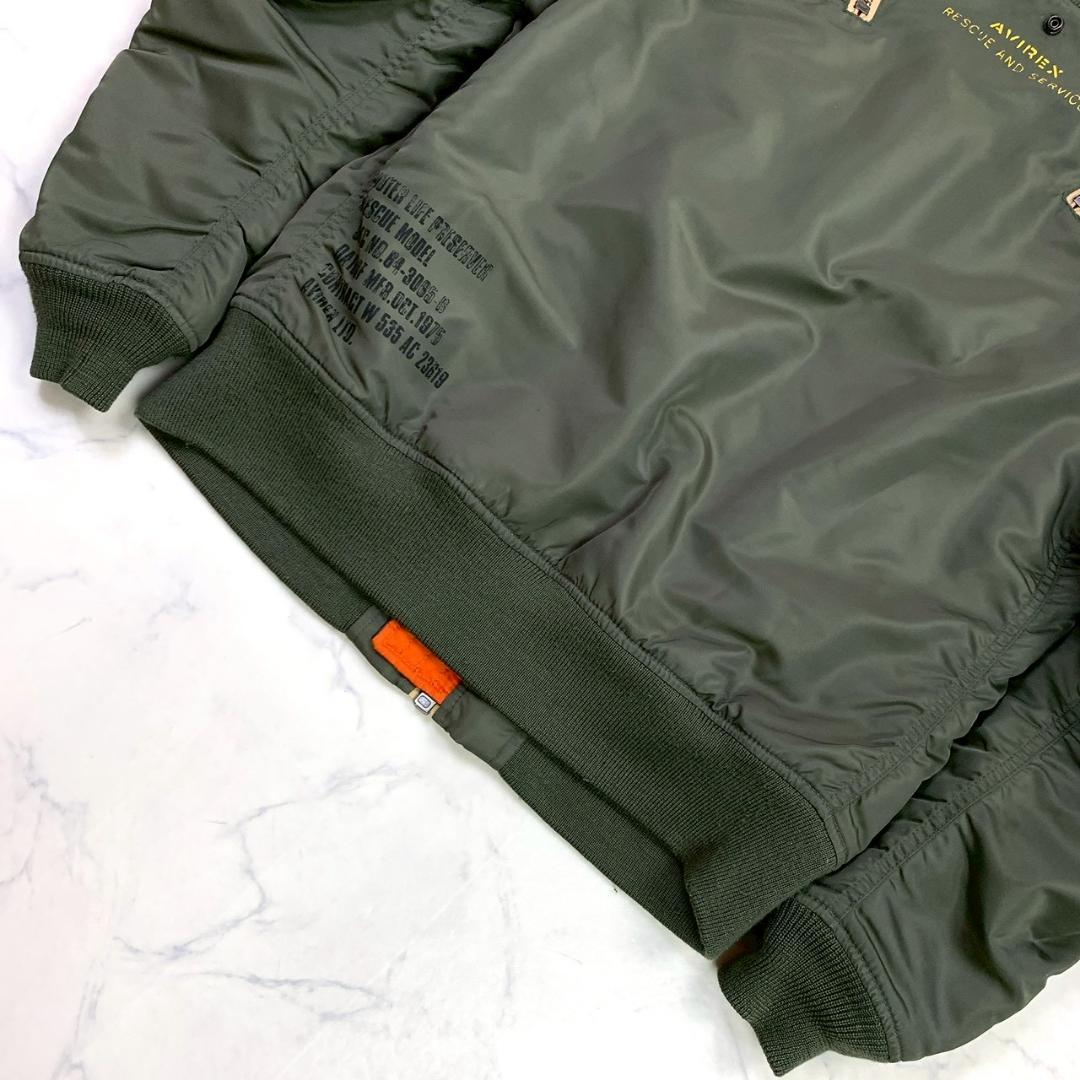 希少☆AVIREX REMODEL MA-1 フライトジャケット L E014