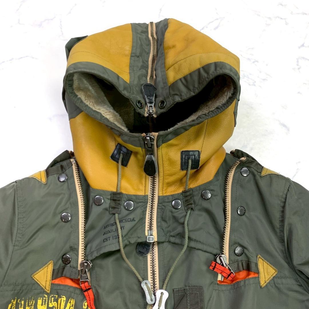 希少☆AVIREX REMODEL MA-1 フライトジャケット L E014