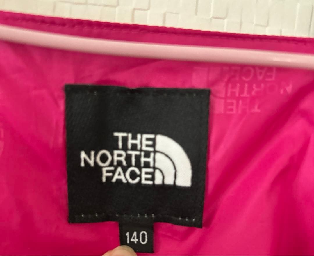 THE NORTH FACE 子供用スキーウェア 140 ピンクNPJ61753