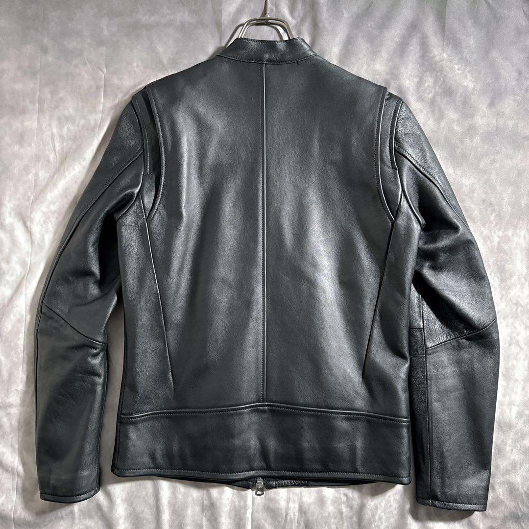 KATHARINE HAMNETT シングルライダース　レザージャケット　黒　M