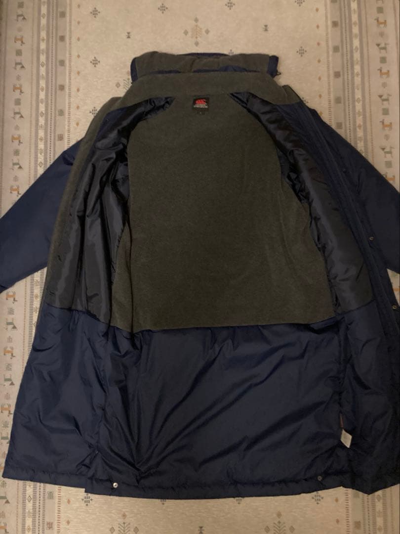 Canterbury カンタベリー ロングベンチコート ネイビー サイズL - メルカリ