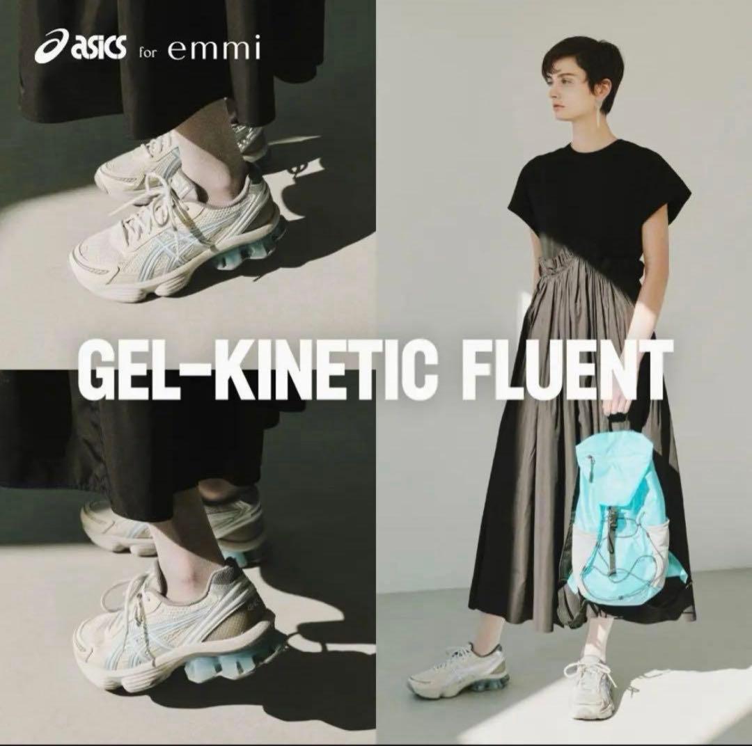 新品未使用【asics】emmi GEL-KINETIC FLUENT