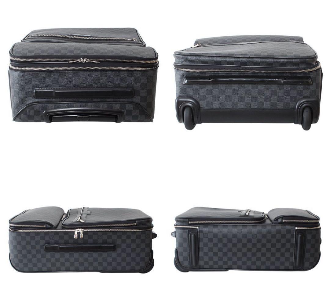 N2425 美品!! ルイヴィトン ダミエグラフィット ペガス55キャリー