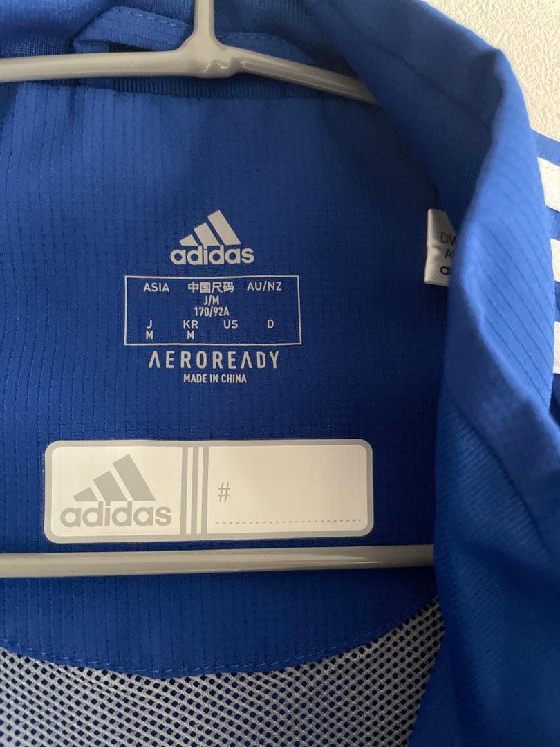 adidas JFA ウィンドブレーカー M 非売品 メッシュ 春夏 ジャージ