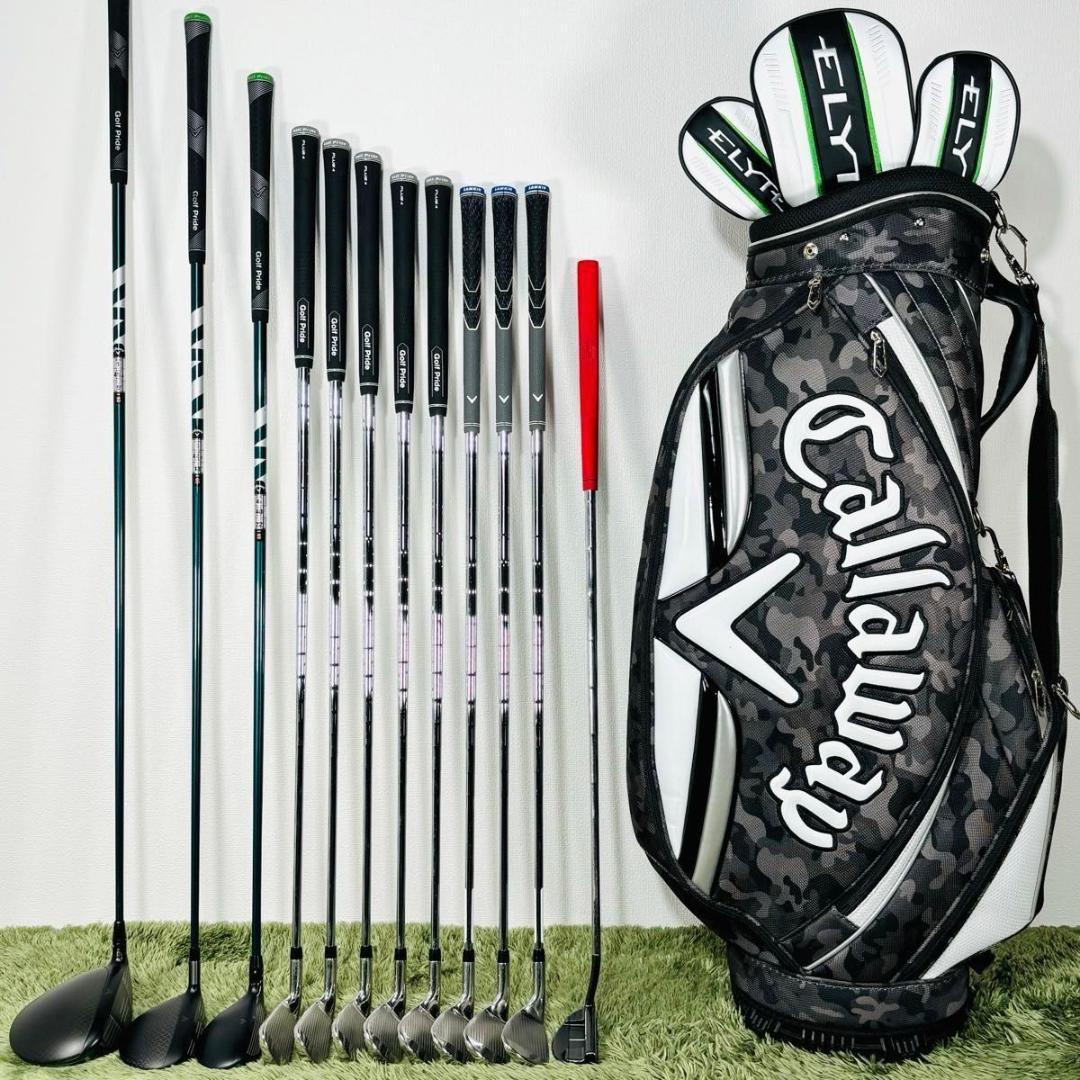 キャロウェイ エリート 12本セット メンズゴルフ 初心者 入門 大人気モデル