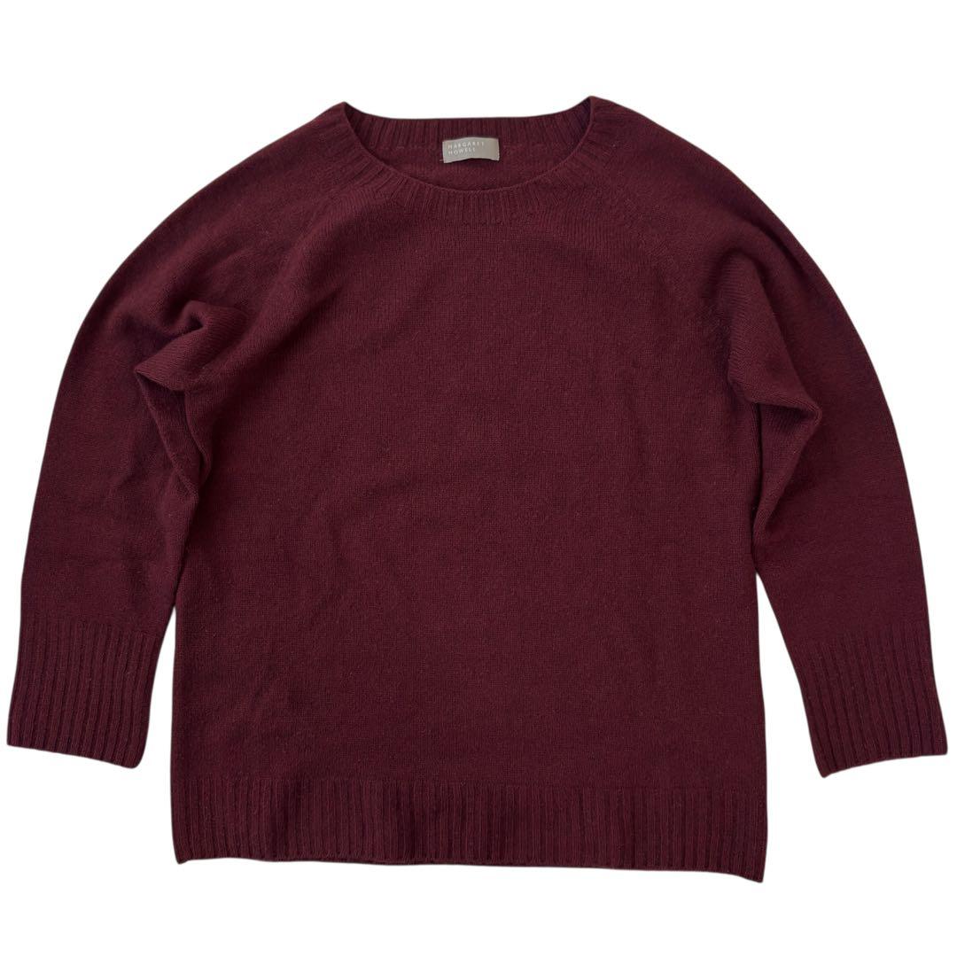 MARGARETHOWELL マーガレットハウエル ニット カシミア混 ブラウン