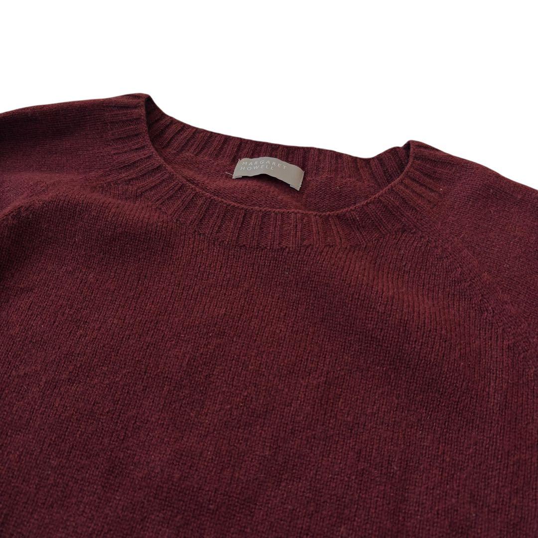 MARGARETHOWELL マーガレットハウエル ニット カシミア混 ブラウン