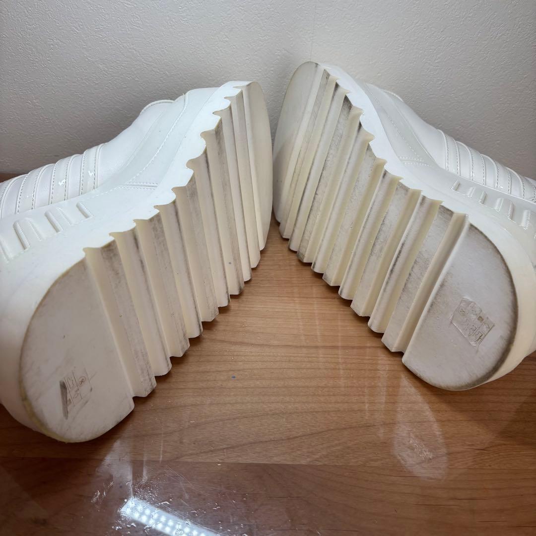 【美品】Demonia 厚底スニーカー　ホワイト　24cm