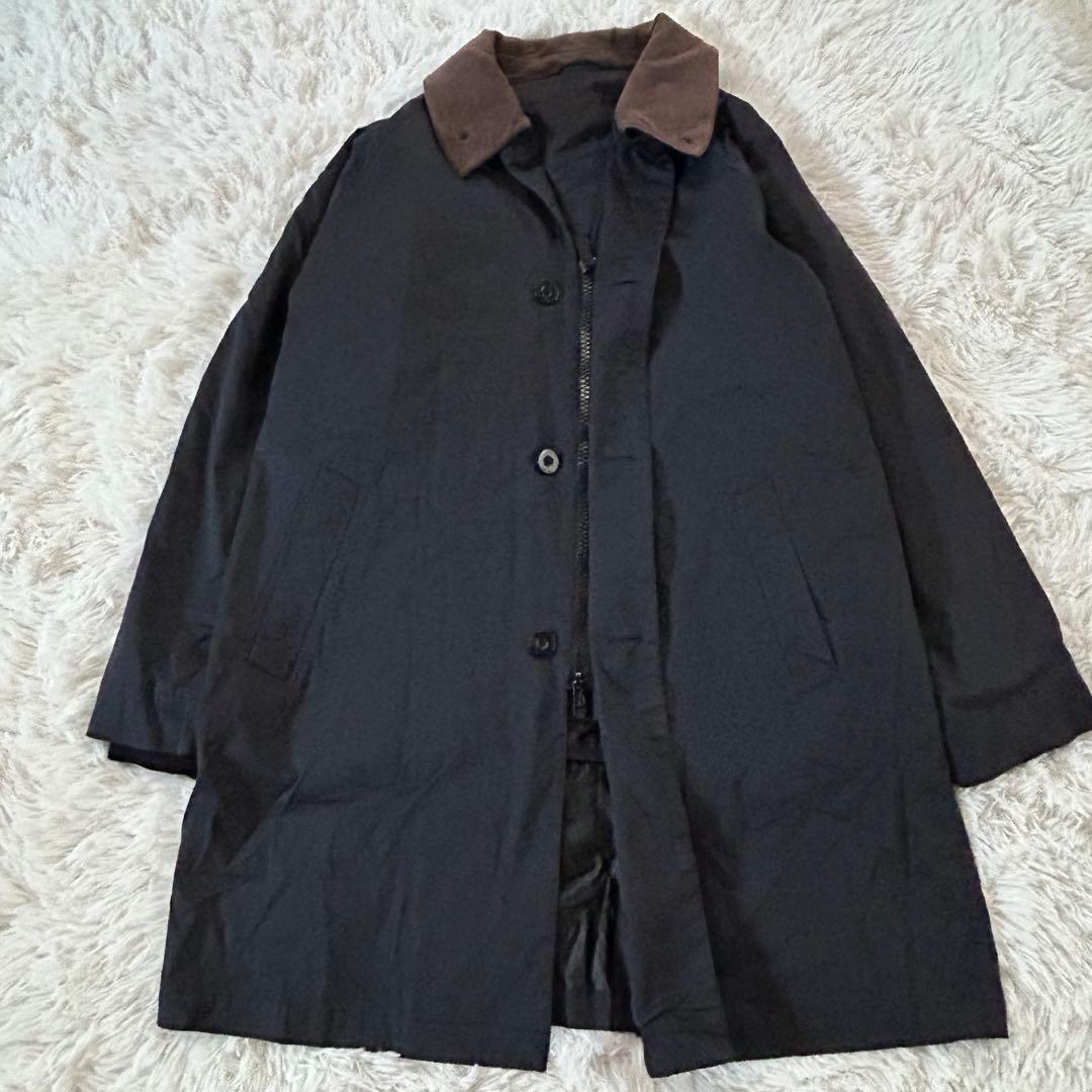 アルマーニコレツォーニ 中綿ライナー付 ステンカラーコート 50 XL相当