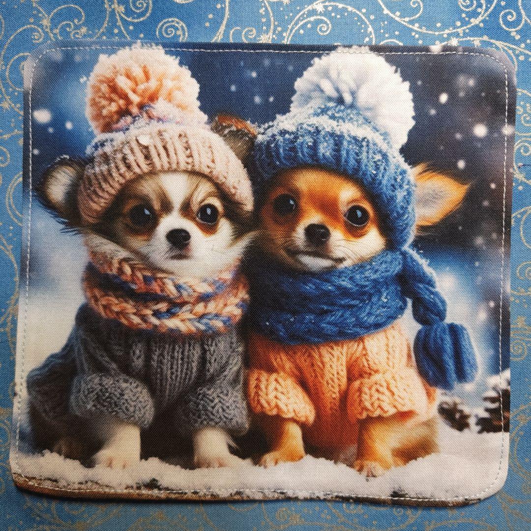 ご確認用 ☆CHIYO☆様専用 ハンカチ ワンコさん柄 24枚