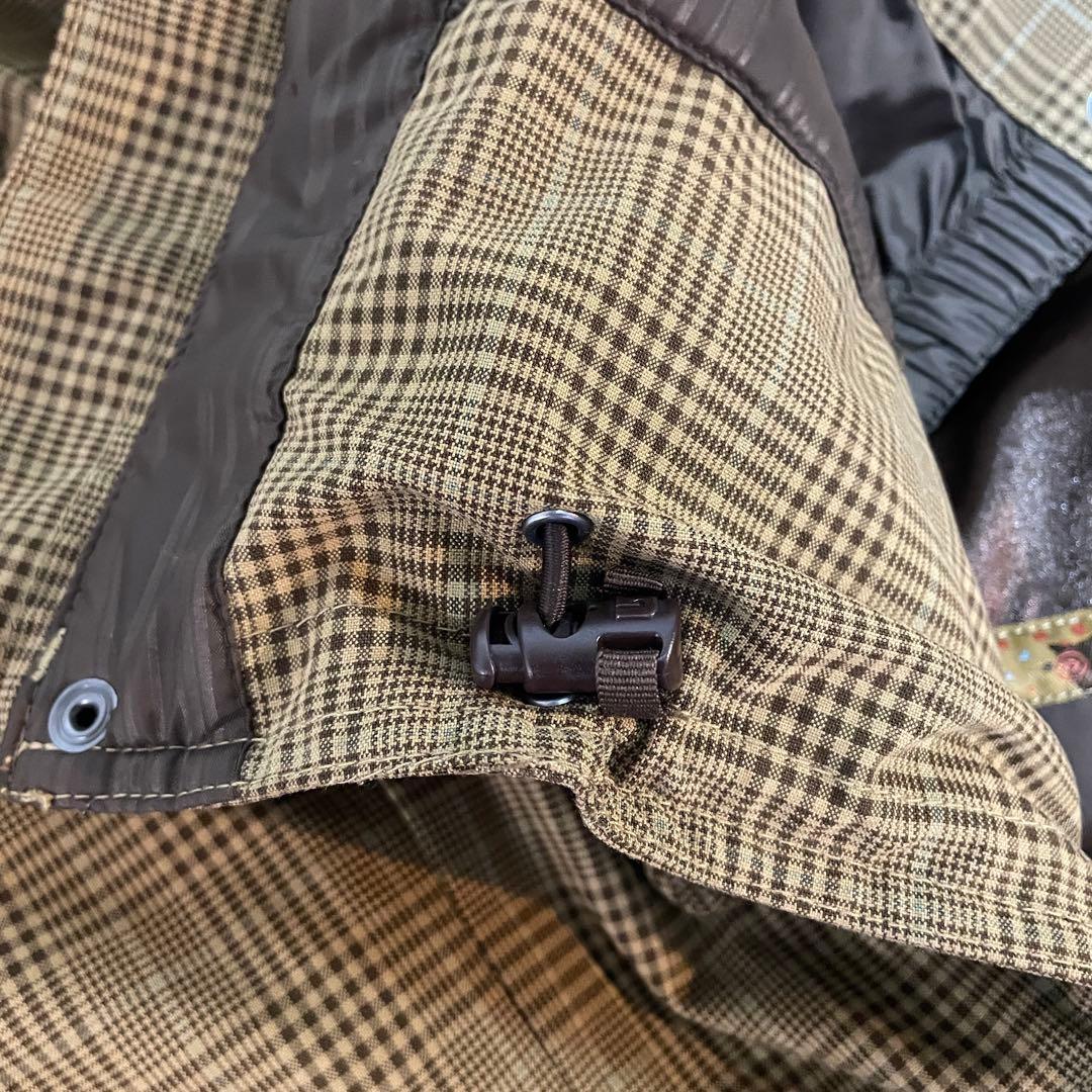 Burtonバートンスキーウェアスノーボードジャケットパーカーフードベージュ茶色