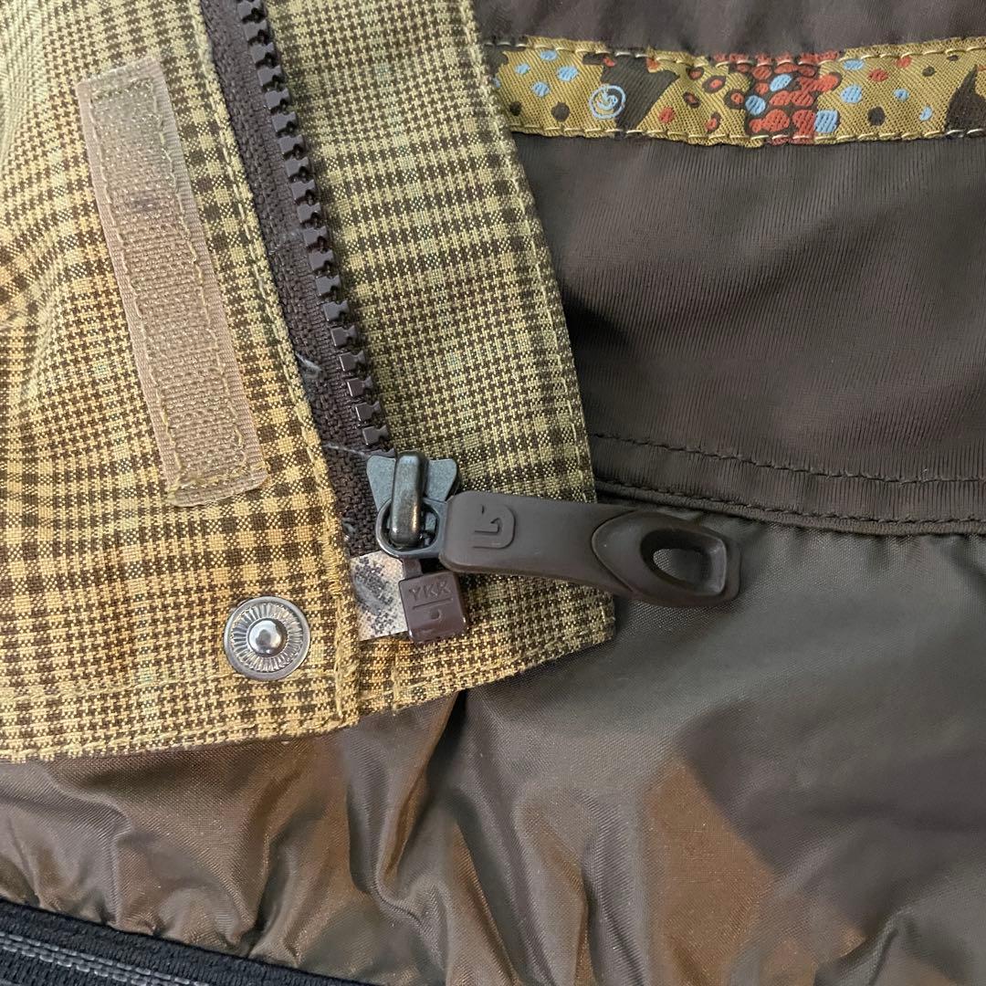 Burtonバートンスキーウェアスノーボードジャケットパーカーフードベージュ茶色