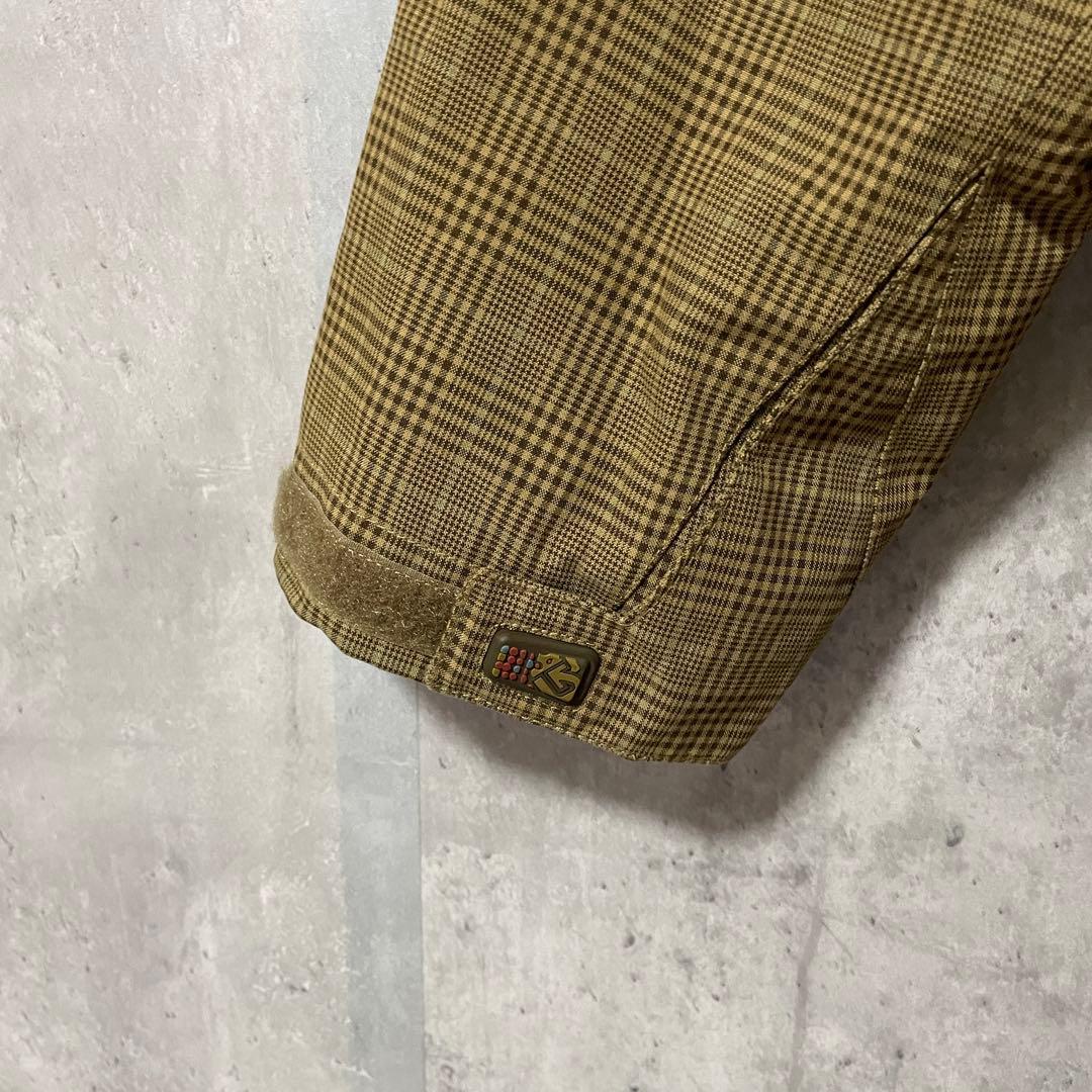 Burtonバートンスキーウェアスノーボードジャケットパーカーフードベージュ茶色