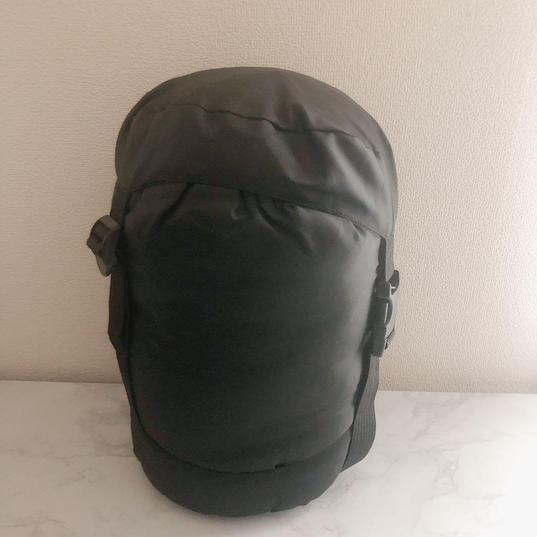 ダウンシュラフ 秋冬春用 寝袋 ダウン マミー型 アーミーグリーン