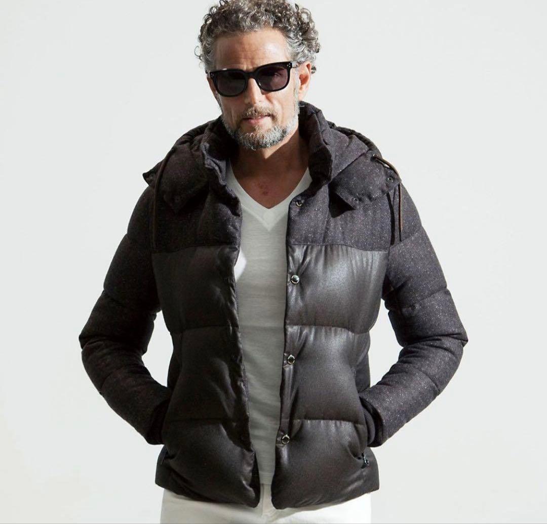 20万 1PIU1UGUALE3×DUVETICA 最高級ダウンジャケットL