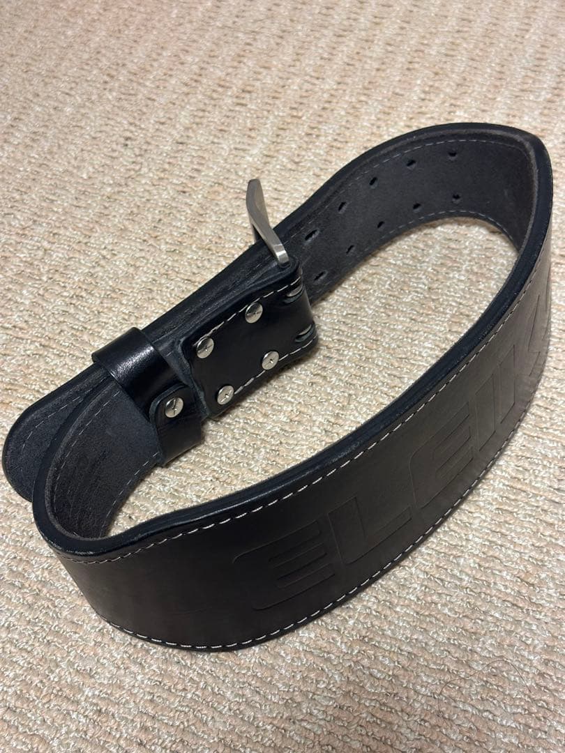 ELEIKO ウェイトリフティングレザーベルト　Sサイズ