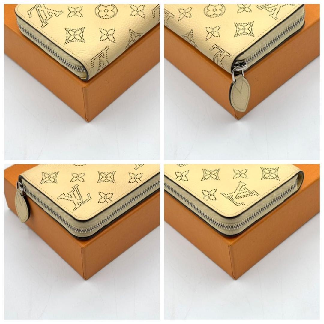 定価16万 極美品 ルイヴィトン 長財布 マヒナ ジッピーウォレット イエロー