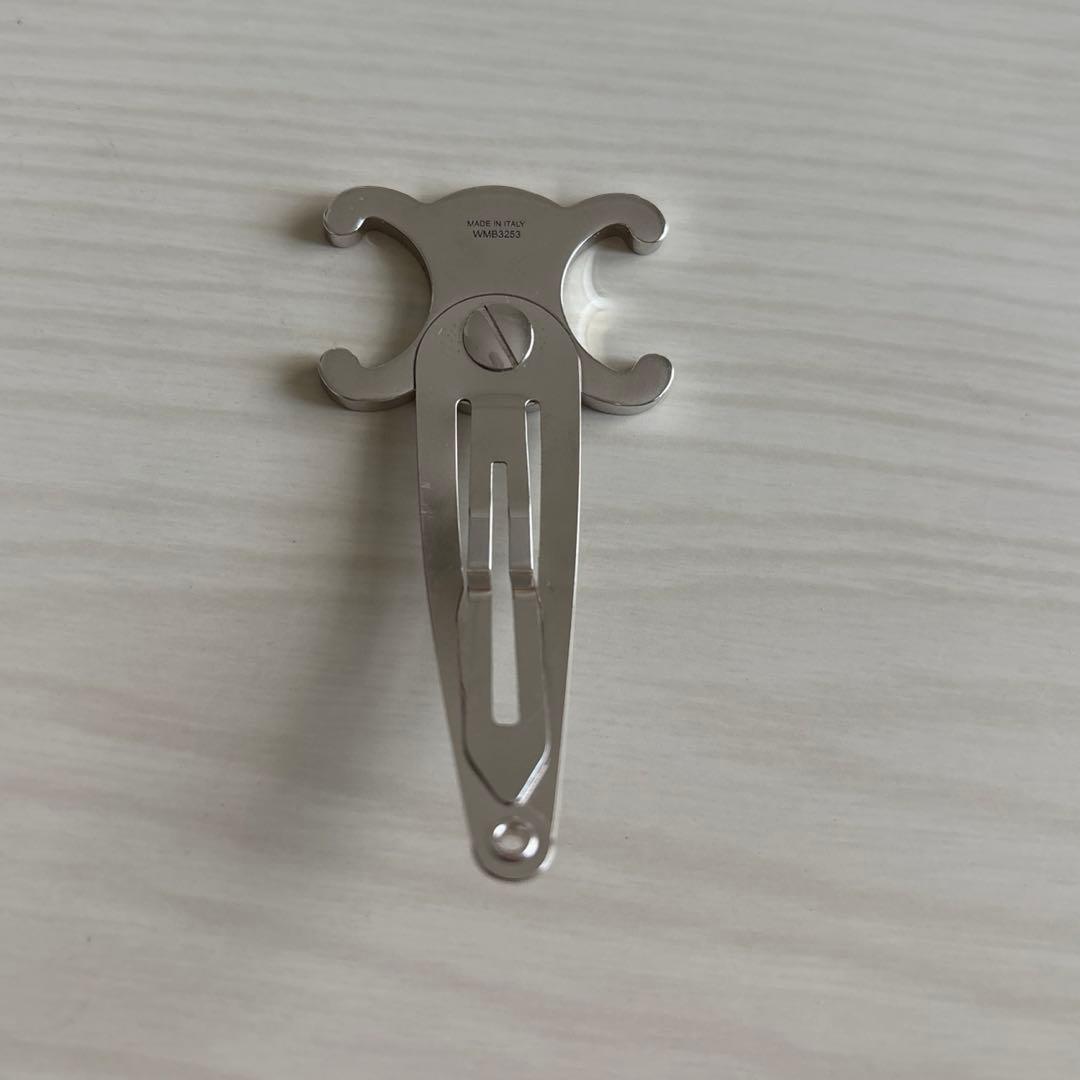 CELINE シルバー ヘアピン