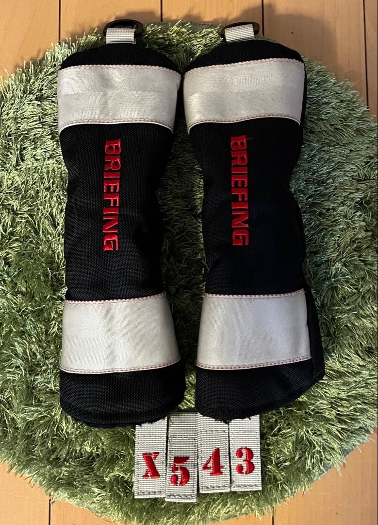 BRIEFING キャディバッグ CR-4 ＋ヘッドカバー5点　熊本オープン記念