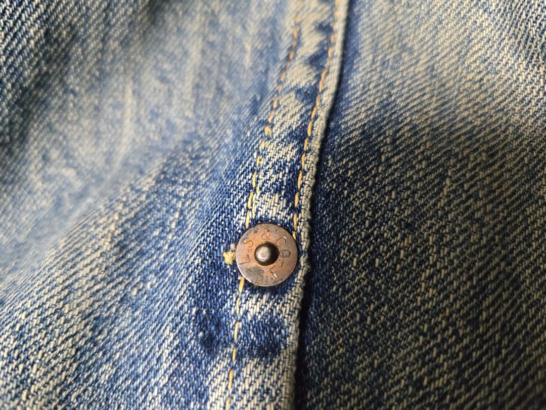 50s Levi’s 507XX 2nd デニムジャケット Gジャン セカンド