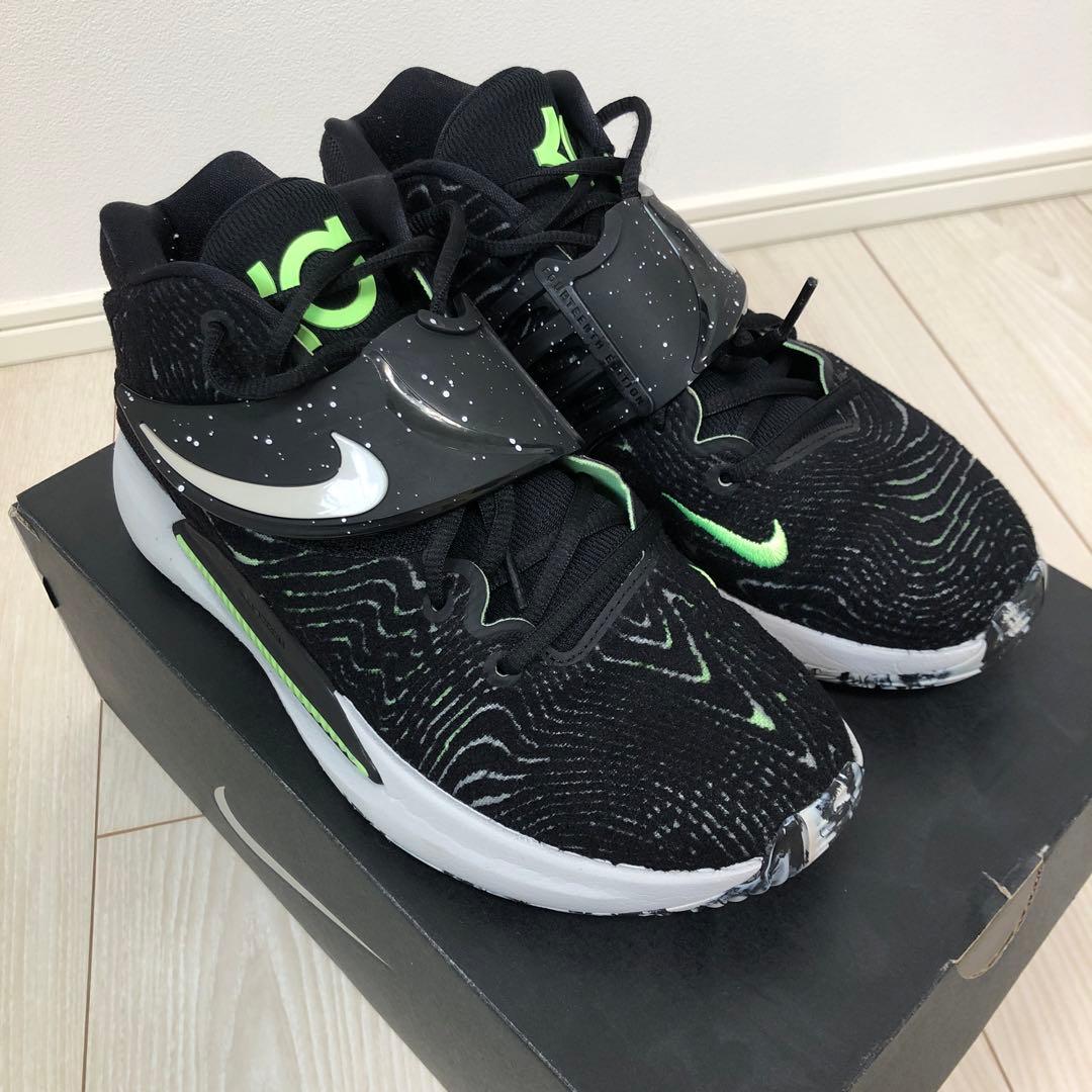 Nike KD 14 ブラック/グリーン 箱付き 生産終了