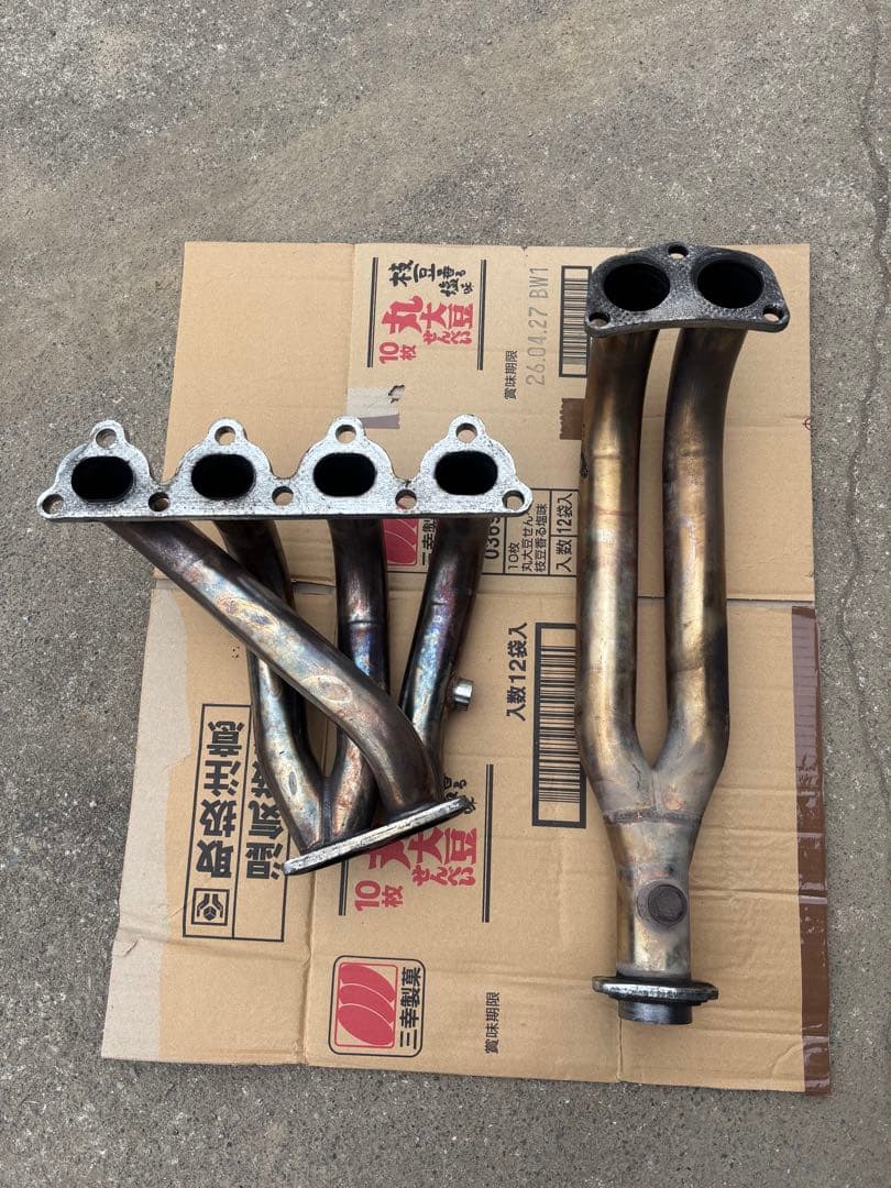 ek3シビック ゼロファイターエキマニ D15B - メルカリ