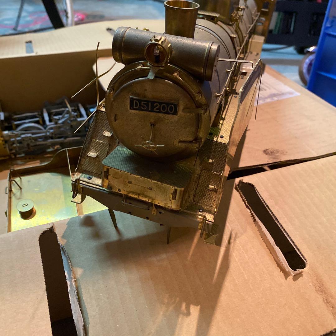 D51を作る　蒸気機関車モデル 金属製ディアゴスティーニ未完成　大幅値下げ！