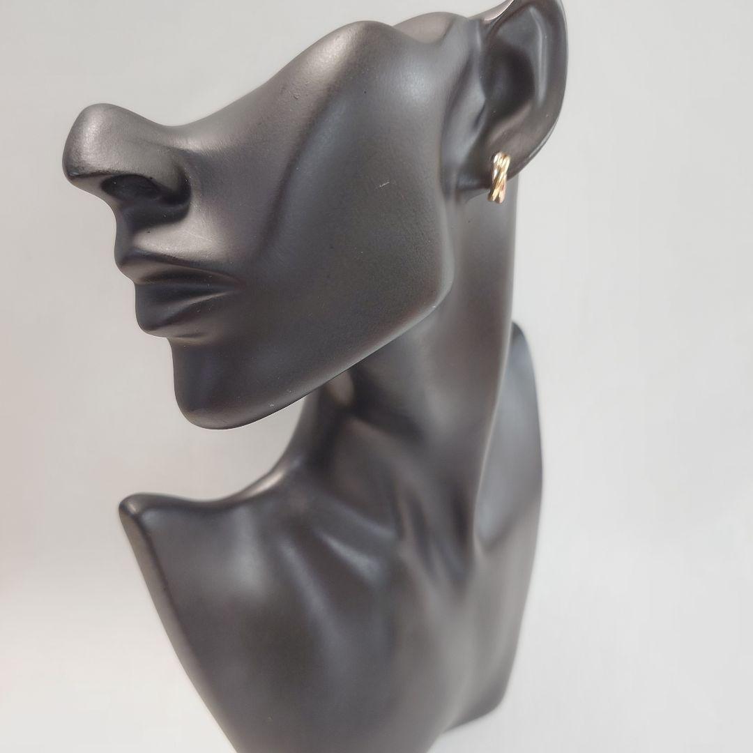 【新品仕上げ】カルティエ トリニティ フープ ピアス 片耳用 6591