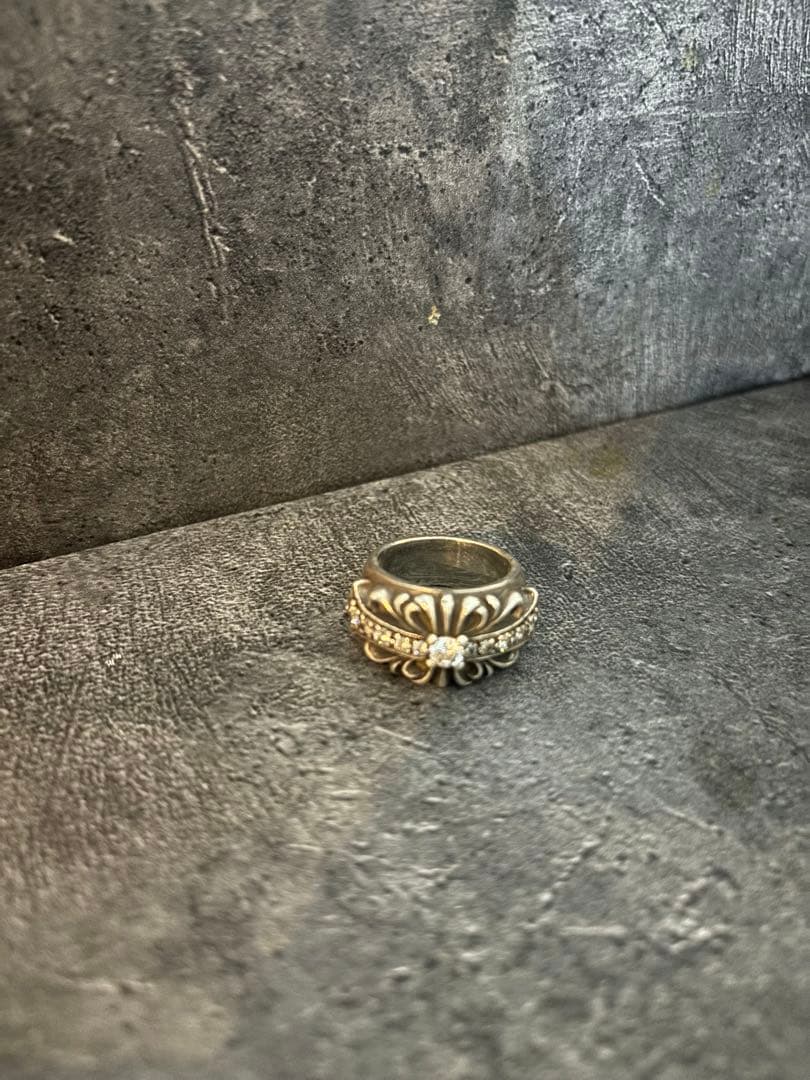 クロス　リング　ジュエリー　シルバー