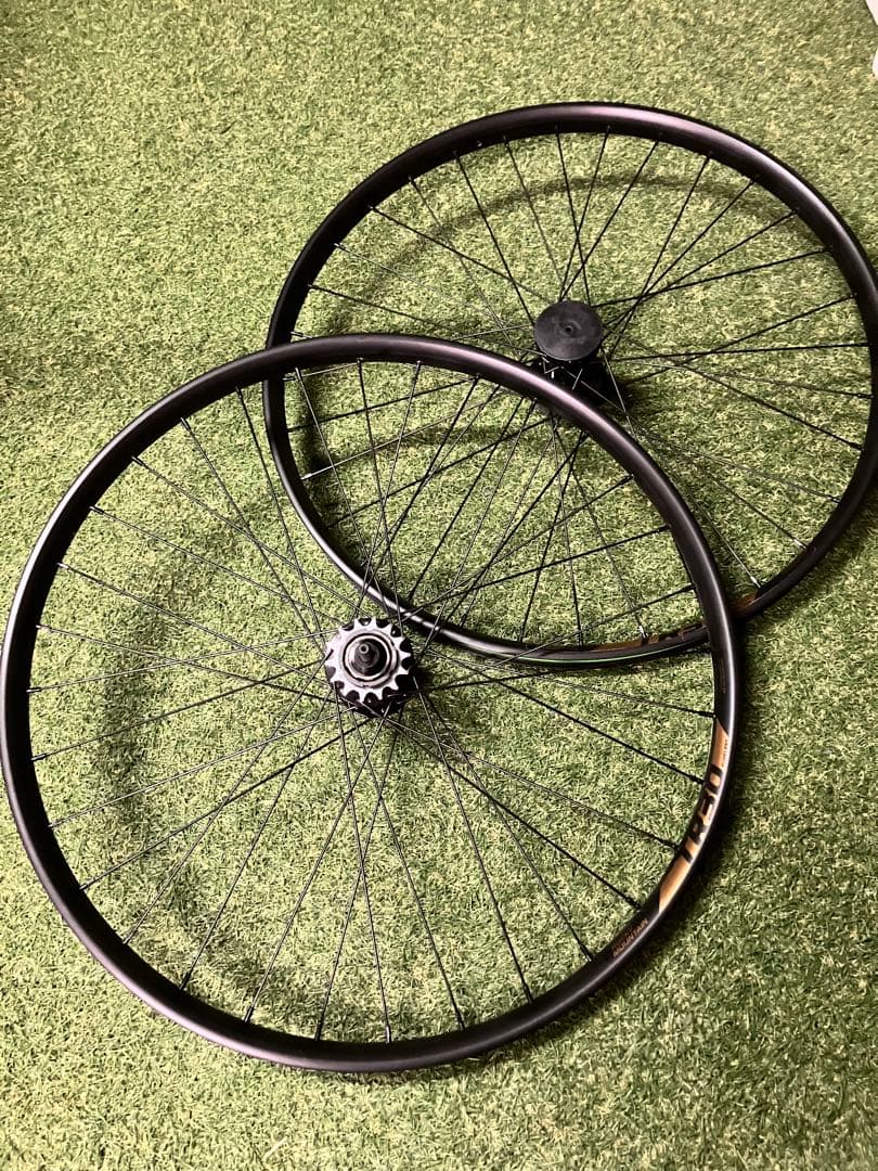 26インチ シングルスピード 完組ホイール