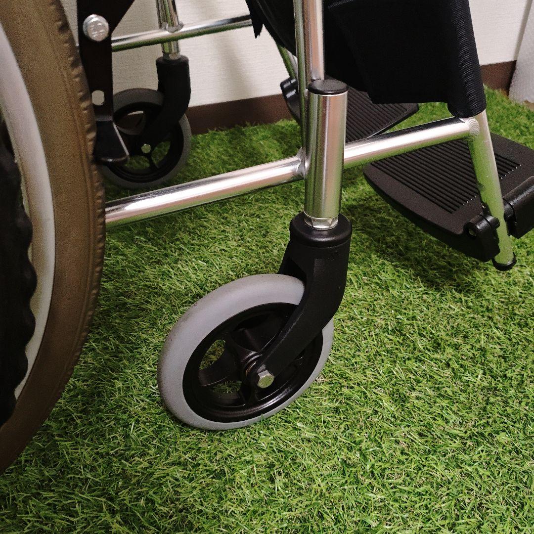 ミキ 自走式 車椅子 ノーパンクタイヤ BAL-1