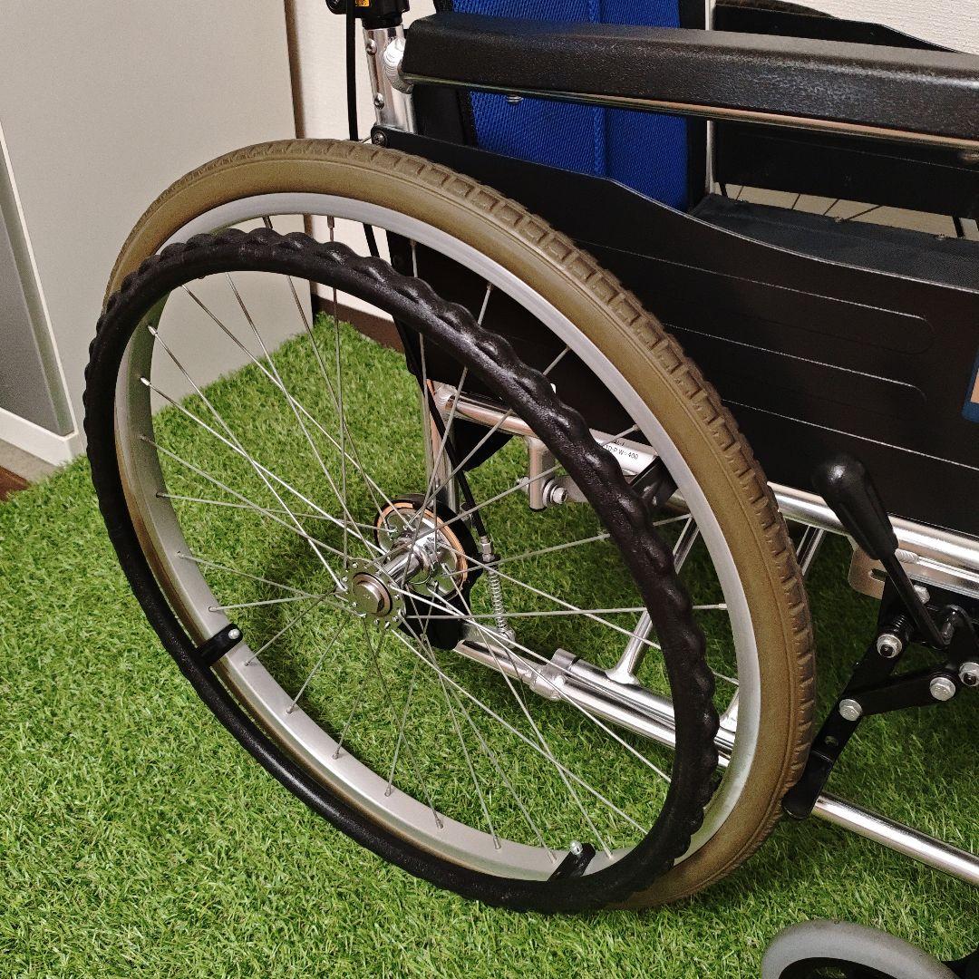 ミキ 自走式 車椅子 ノーパンクタイヤ BAL-1