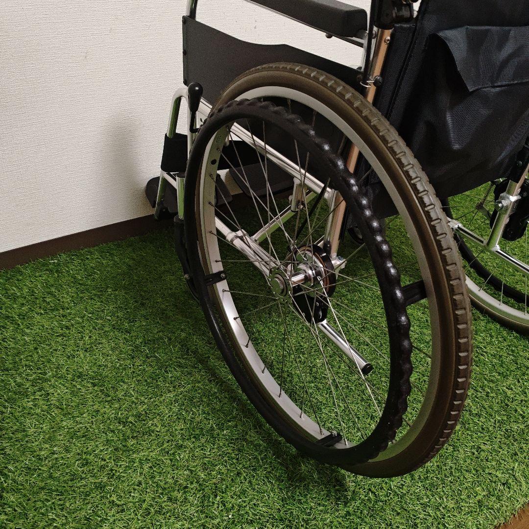 ミキ 自走式 車椅子 ノーパンクタイヤ BAL-1