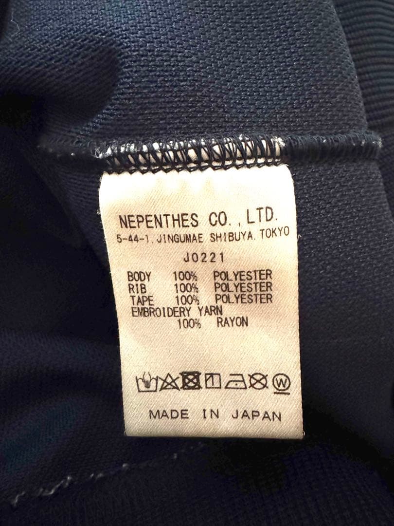 Needles ネイビー トラックジャケット M