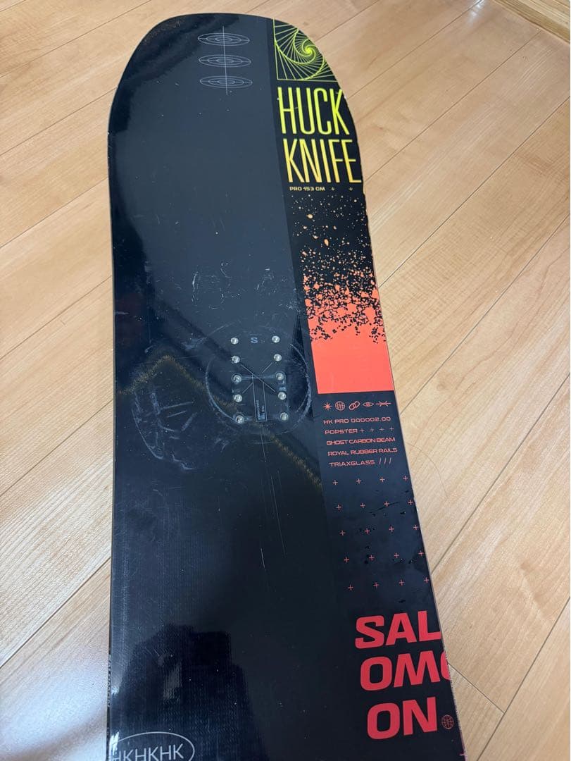 スノーボード Salomon Huckknife Pro 153