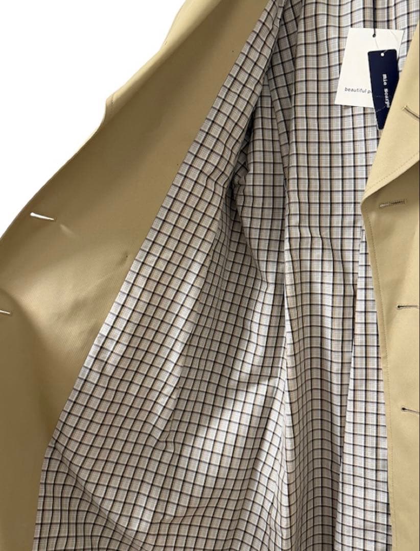 beautiful people トレンチコート　ベージュ